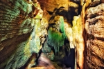 Rare green cave of Kanger valley...