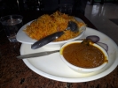 Delicious Chicken Biryani at a Restaurant
