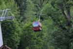 A ropeway trolley in hills