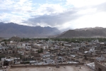 View from the top of fort overlooking Golkonda town