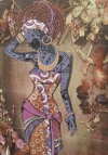 Art at the entrace of an exhibition