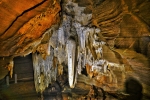 Kailash Cave has a length of 250 meters and a depth of 35 meters and has created huge natural structures like Kutumsar Cave due to the seepage of unique natural lime stones inside it.  