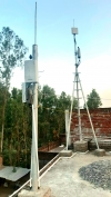 Single mobile tower