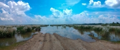 Amazing place with blue sky & kashful