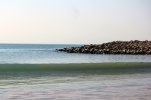 Serene sea shore on the westen side of India
