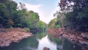 View of the kanger river 