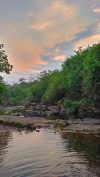 Beautiful panoramic view of Kundru Nala in summer season.2 
