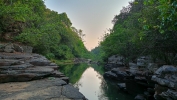 Reflections view kundaru river 
