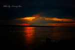 Sunset Sky with River