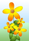  Flowers illustration