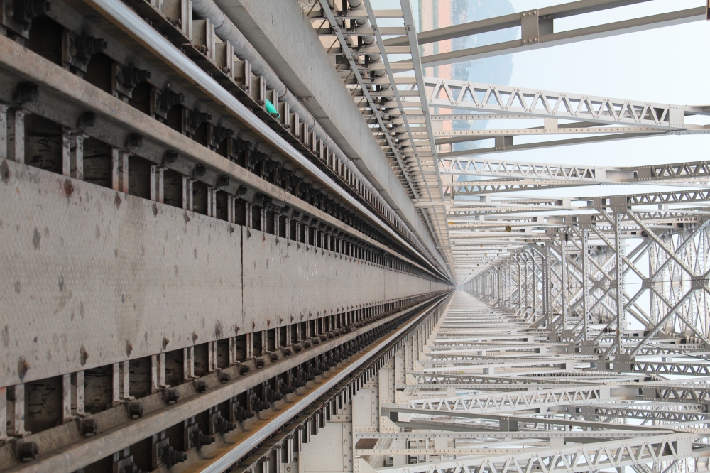 Vijayawada rail, Vijayawada railway bridge