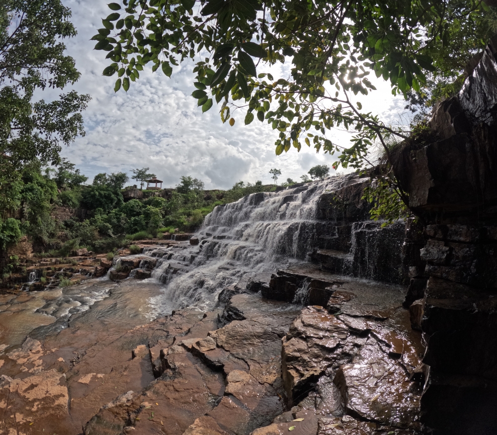 Mandwa water fall , #nature #landscape #waterfall #rays, 
