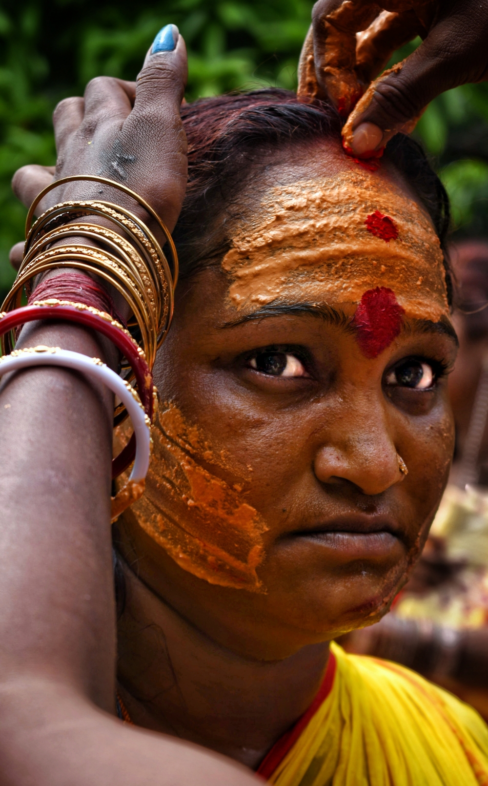 Ritual in Bengal, Ritual, festive, Portrait, 
