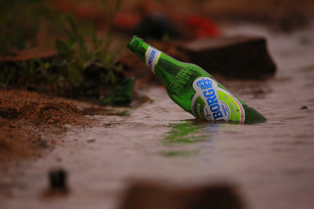Damaged ower environment, @nature @water @environment 
