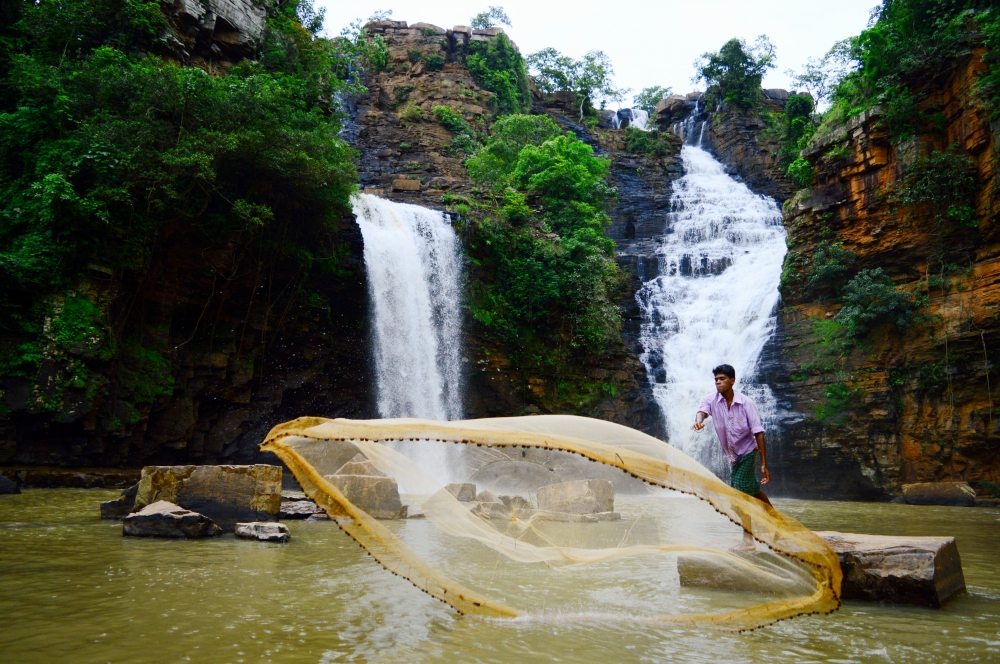 fishermen , #nature #landscape #waterfall #Fishermen #people #tirathgarhwaterfall #Bastar #hdclick #wallpaper   