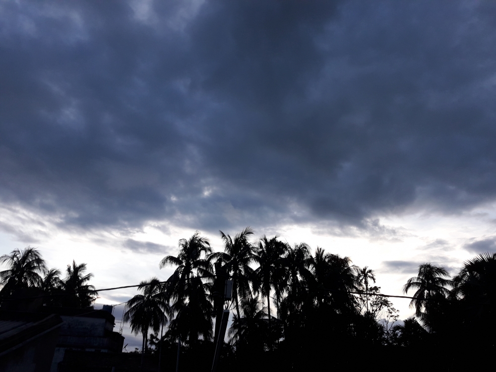 CLOUDY WEATHER , Beautiful looking at that time 