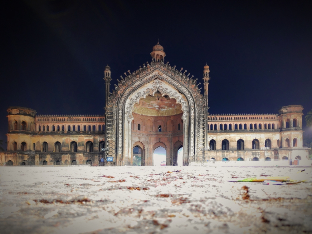 Rumi gate of lucknow, #night photography #landscape, #gate #lucknow #heritage #longexposure