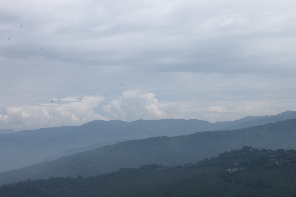 Mountain under cloud, Clouds, mountains, 