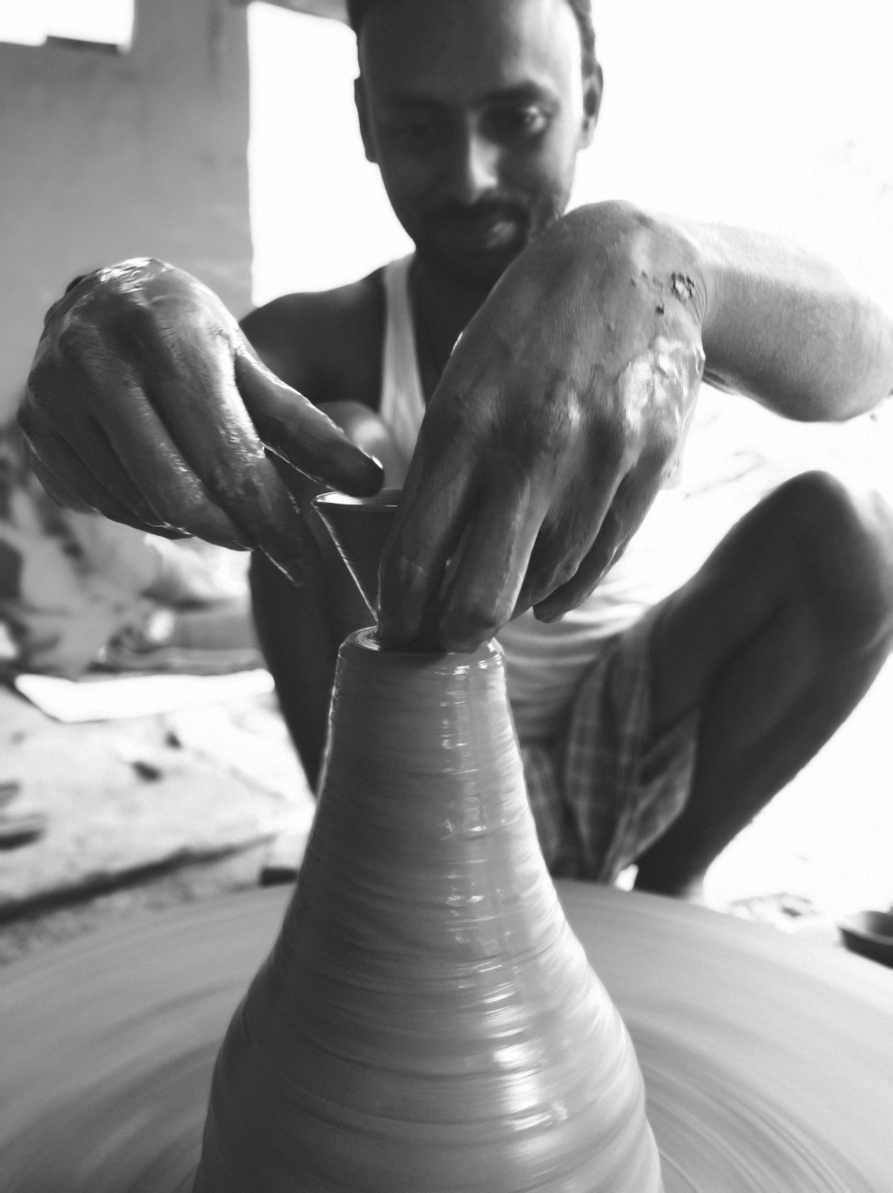 Pottery life, #mobilephotography, #Pottery #Life #People #Mia2 #