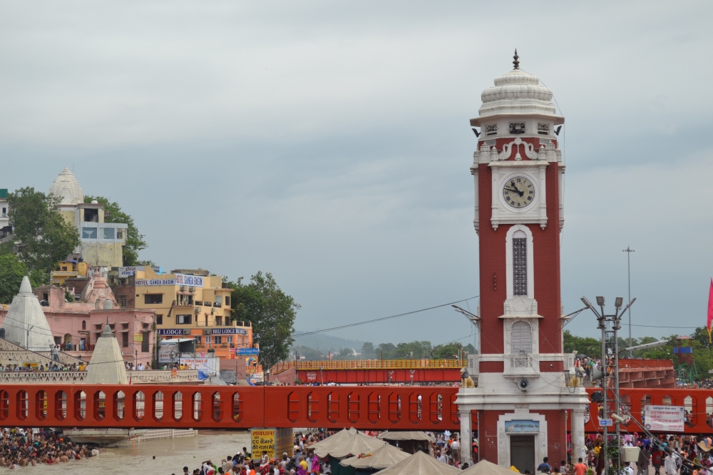 Clocktower, Clock tower, River Ganges, Haridwar, Piligrimage, identity