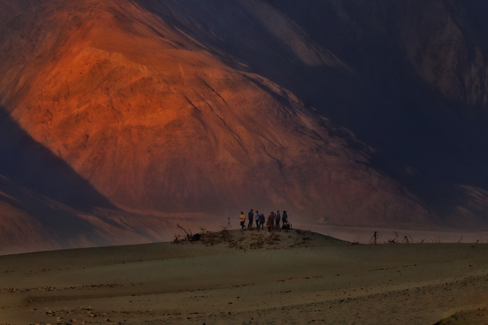 Game of lights, ladakh, 