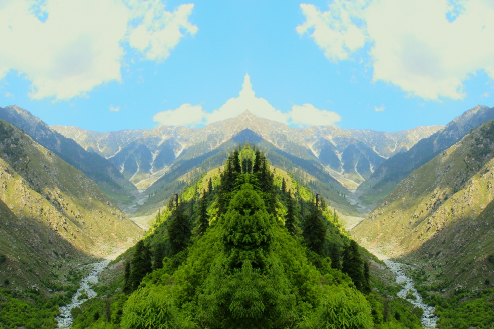 Beautiful Mountain , mountain, 