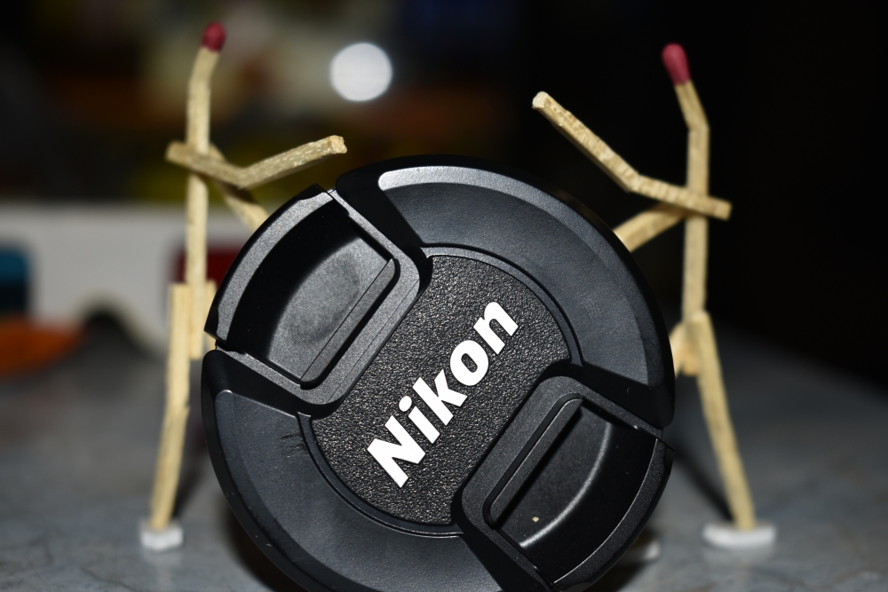 Nikon lens cap - creativity, creativity