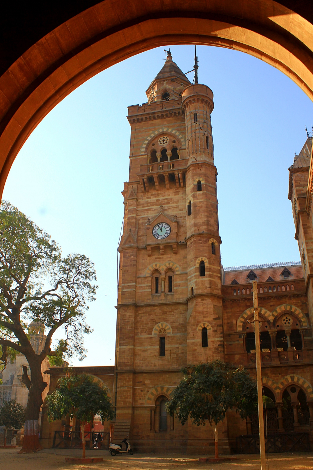 Clocktower in Bhuj, Clock tower, Gujrat, Aaina Mahal, Bhuj, travel,monument, 