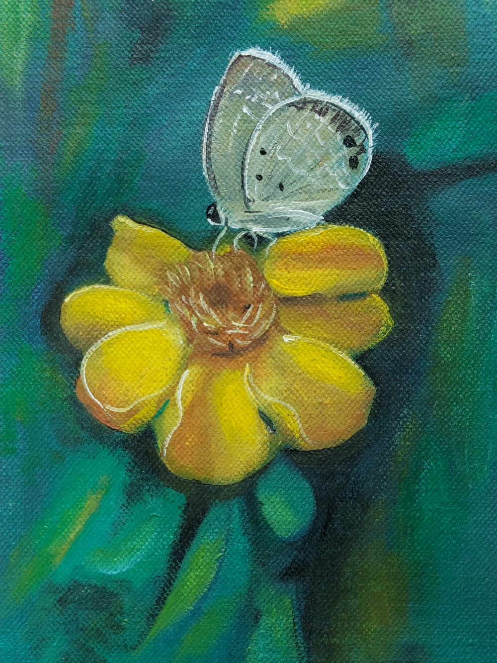 Acrylic painting on Canvas , Acrylic painting on Canvas,acrylic painting, painting, drawing, art,creative, butterfly, flower, background, canvas,canvas painting, natural painting, nature painting, 