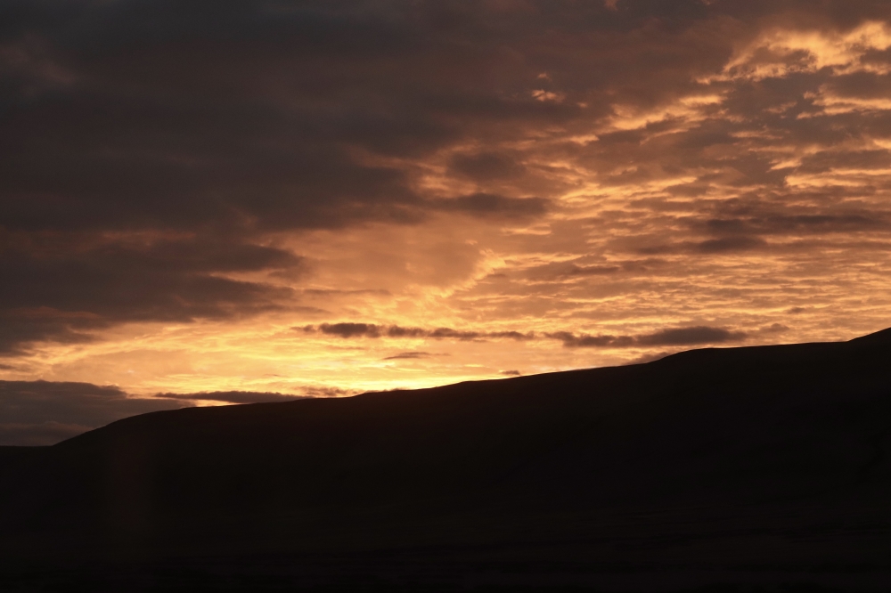 BEAUTIFUL MORNING, Morning, golden, lanscape, good, orange, sunrise