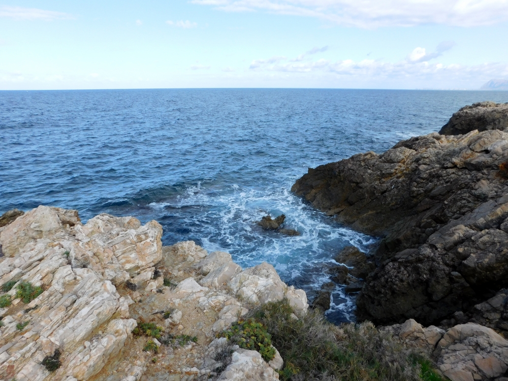 Sea, landscape, travel, beach, ocean, blue, horizon, water, nature, sky, beautiful, cloud, wave, summer, sea, calm, tropical, asia, seascape, coast, island, thailand, sunset, background, orange, sun, sunrise, fisherman, purple, koh samui, boat