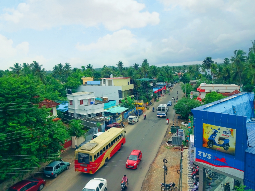 Road,  ksrtc, Bus, road, Nature