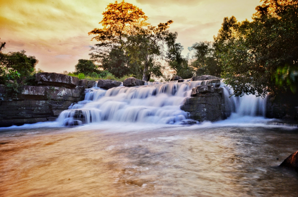 Beautiful waterfall morning view of the kangervalley national Park , Nature, landscape, waterfall, rays, Nature, landscape, waterfall, rays, Nature, Photography, Love, instagood, photooftheday, travel, Sky, beautiful, art, naturephotography, like, landscape, Sunset, photo, picoftheday, instagram, Sun, beach, life, winter, sea, fun, cute, Clouds, happy, naturelovers, summer, 