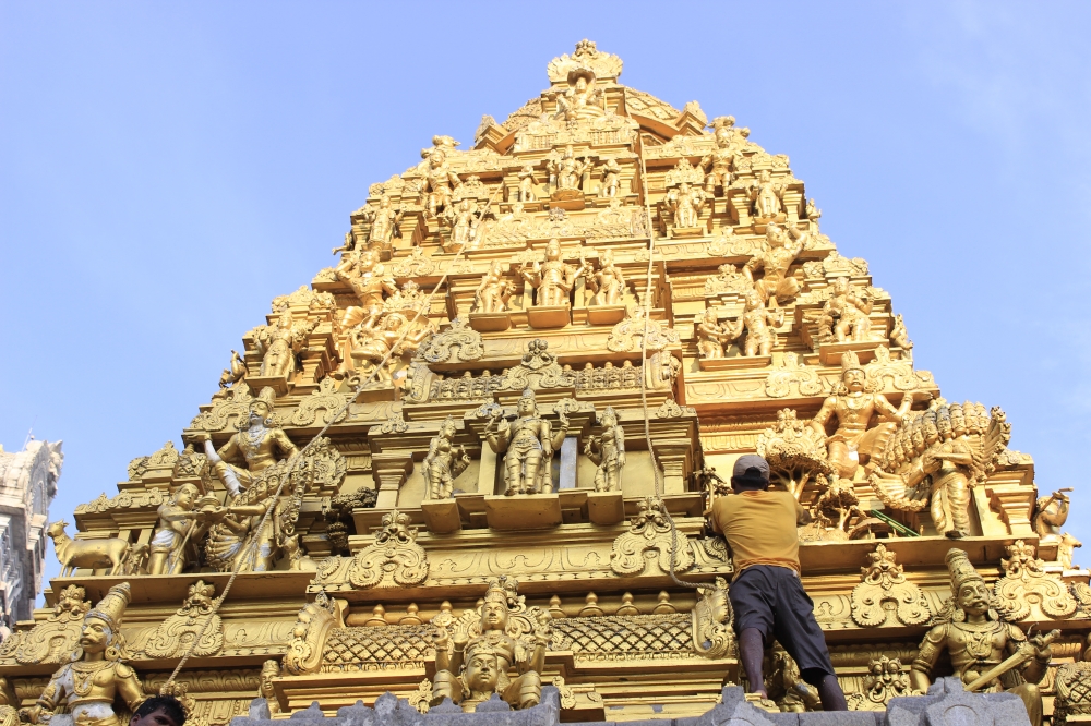 Gold Painter, #golden#people#