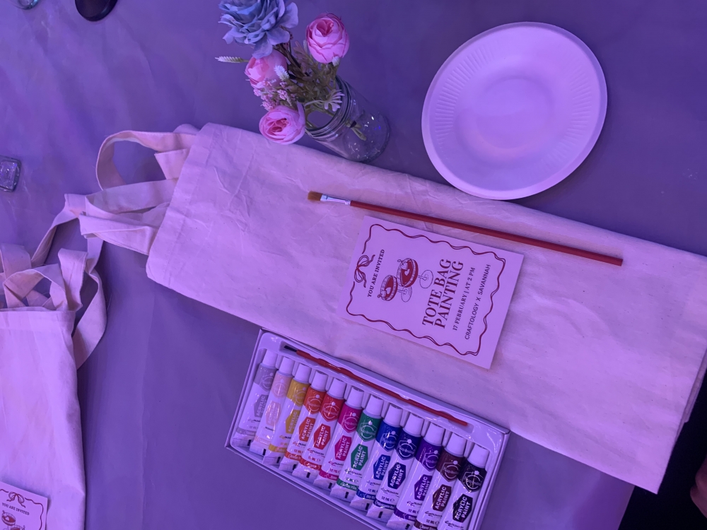 Tote bag, #painting #totebag #asthetic #event #celebration #ideas