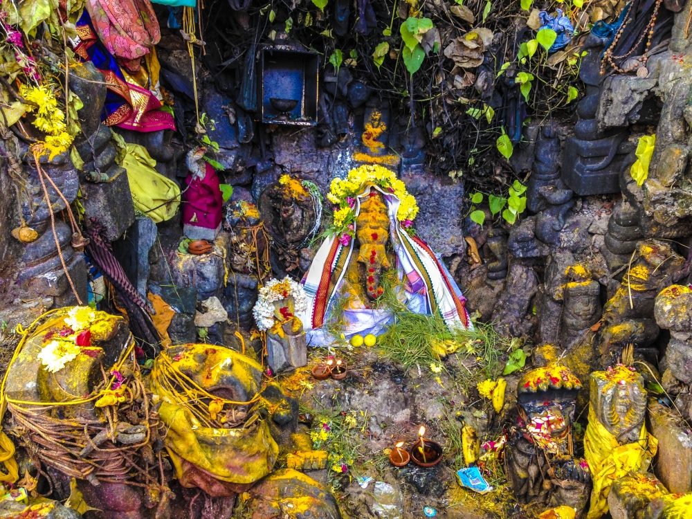Rameshwaram sea opposite small temple, rameshwaram,ganesh,pillayar,god