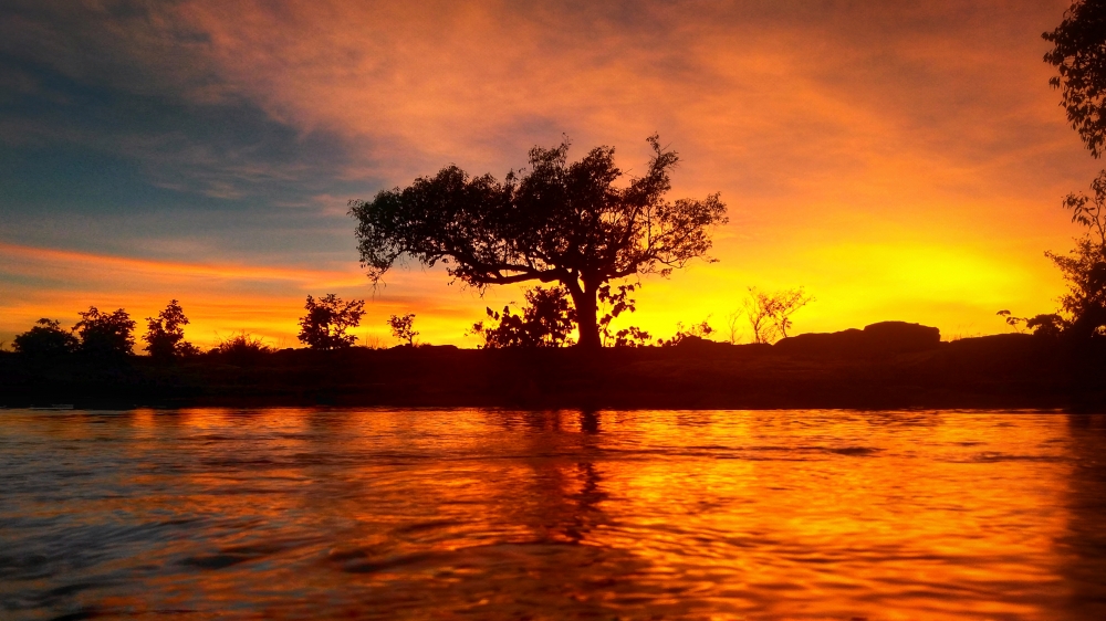 Fire evening, #Nature #background #wallpaper #hdclicks #fullHD #eveningphotography #fireevening#sunset