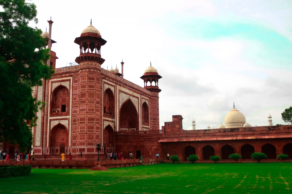 Top of Taj Mahal, Taj Mahal, Agra, #TajMahal #Agra #India #BeautifulTajMahal 