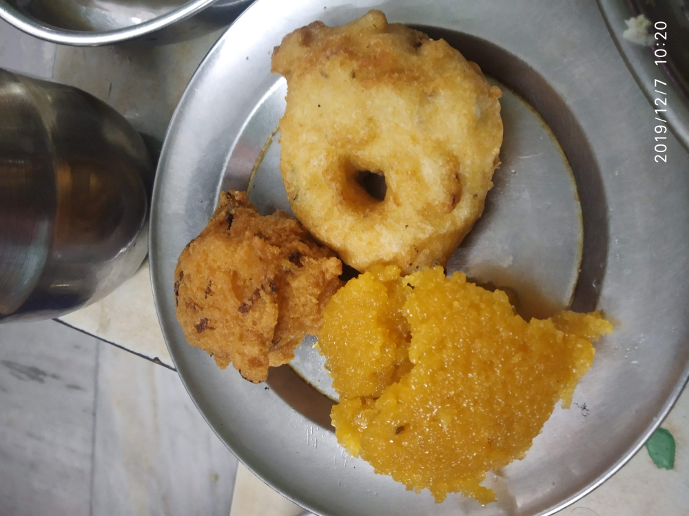 Rava kesari vadaa, vada, kesarai, vada kesarai, sweet, Food, 