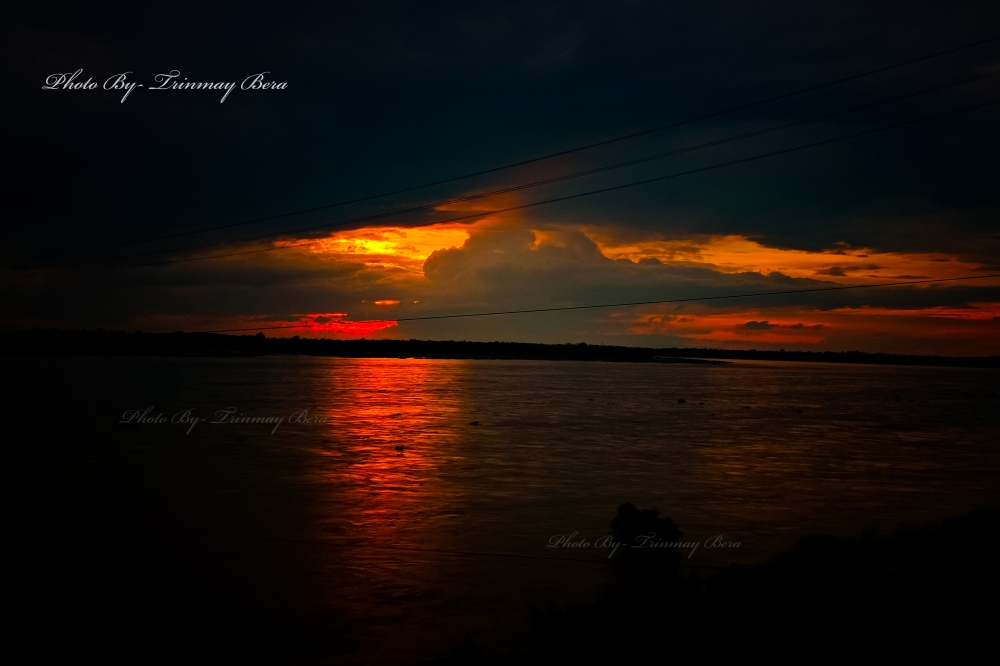 Sunset Sky with River, #nature #photography #love #instagood #photooftheday #travel #sky #beautiful #art #naturephotography #like #landscape #sunset #photo #picoftheday #instagram #sun #beach #life #winter #sea #fun #cute #clouds #happy #naturelovers #summer # temple #bulding, #nature #landscape #hdr #lightroom #lightroom #mobileclick, #river