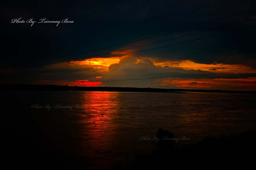 Sunset Sky with River, #nature #photography #love #instagood #photooftheday #travel #sky #beautiful #art #naturephotography #like #landscape #sunset #photo #picoftheday #instagram #sun #beach #life #winter #sea #fun #cute #clouds #happy #naturelovers #summer # temple #bulding, #nature #landscape #hdr #lightroom #lightroom #mobileclick, #river
