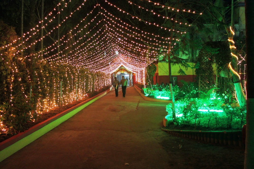 Beautiful light decoration, light decoration