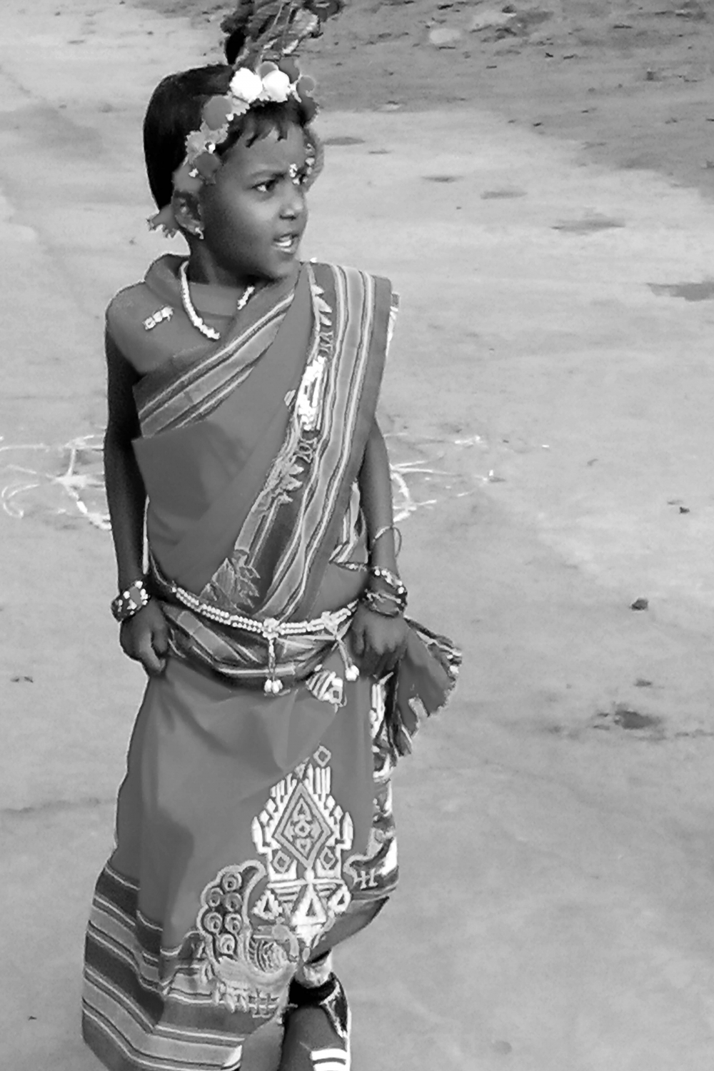 lonely soul, #tribal#culture#girl#west bengal