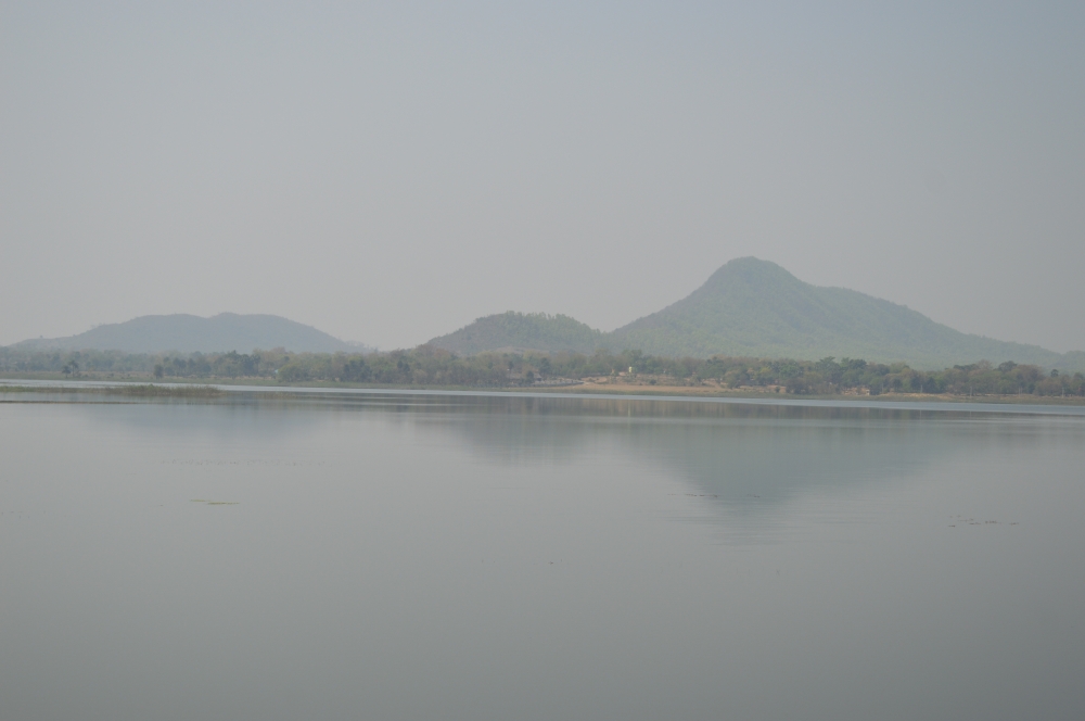 REFLECTION IN NATURE, WATER , HILL, NATURE, HILL, WATER, TREE, REFLECTION, tourist destination, PALASH,