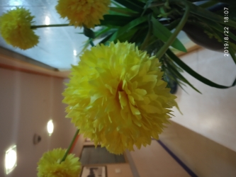Yellow Paper Flower