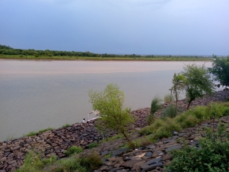 a beautiful scene of river