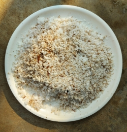 grated coconut