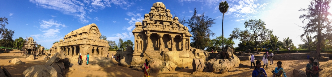 Ratha temples southern Mahabalipuram