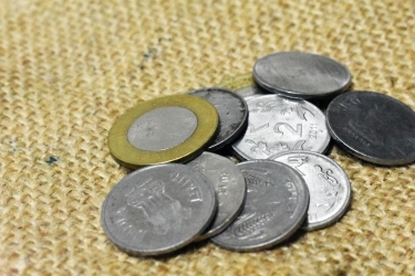 Indian Coins on Sack Structure